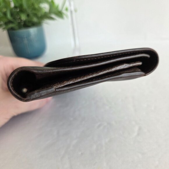 EUC Vintage Coach Bridle Collection Wallet in Mahogany – Italy - Picture 9 of 10